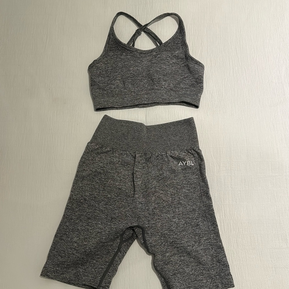 AYBL workout set - shorts and bra